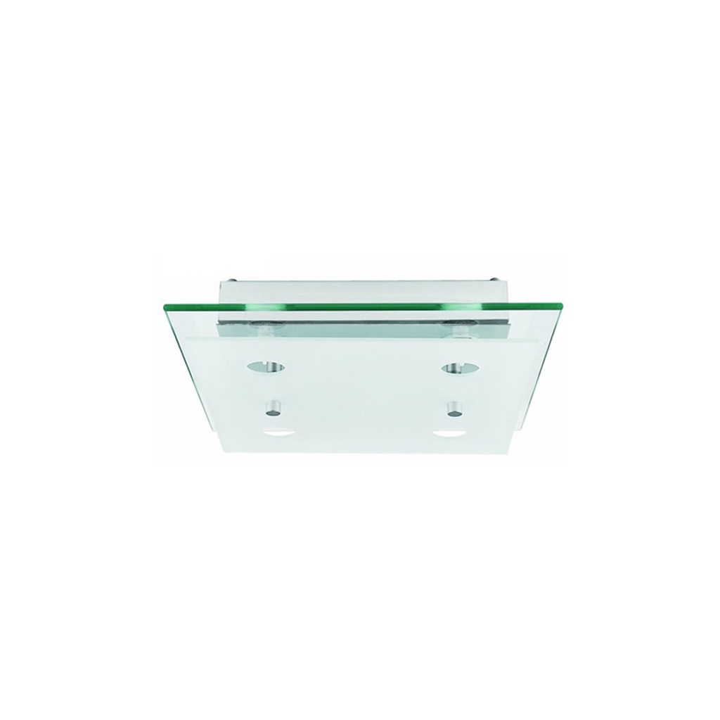 LUM. TECHO MARCO TRANSPARENTE G9-40W