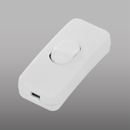 APAGADOR DE PASO RECTANGULAR 3A.125V. BLANCO
