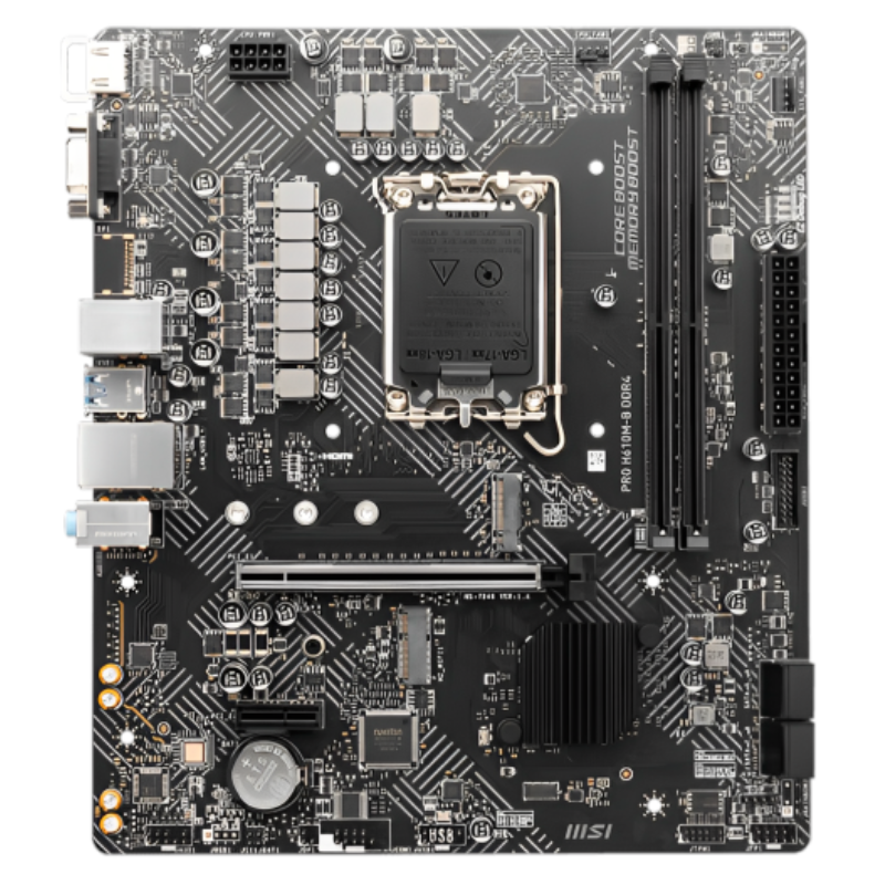 TARJETA MADRE MSI PRO H610M-B DDR4 LGA 1700 MICRO ATX 911-7E31-005