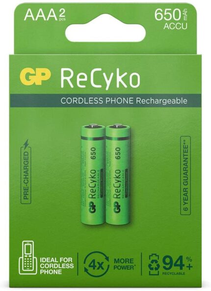 BATERIA RECARGABLE AAA 850mAh 2 UNDS GP850AAA GP GP850AAA