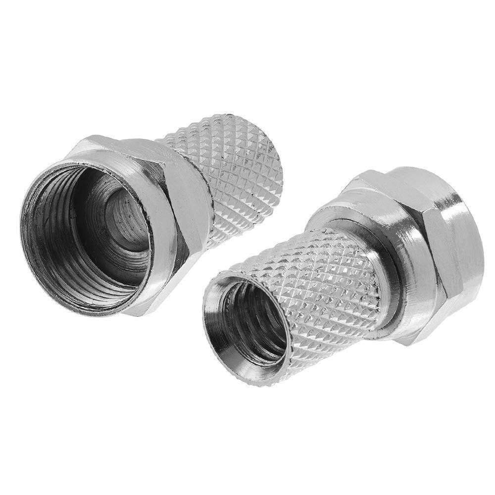 CONECTOR FITTING RG6 M ROSCA 100 UNDS NF-56 NIPPON NF-56-PK