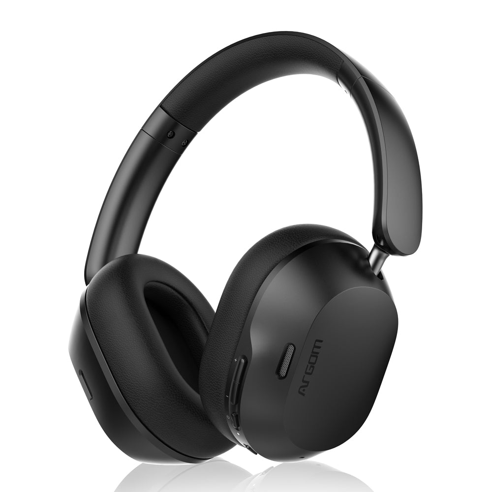 ARGOM ARG-HS-2690BK AUDIFONO DIADEMA INALAMBRICO SOUND SPATIAL HYBRID ARG-HS-2690BK