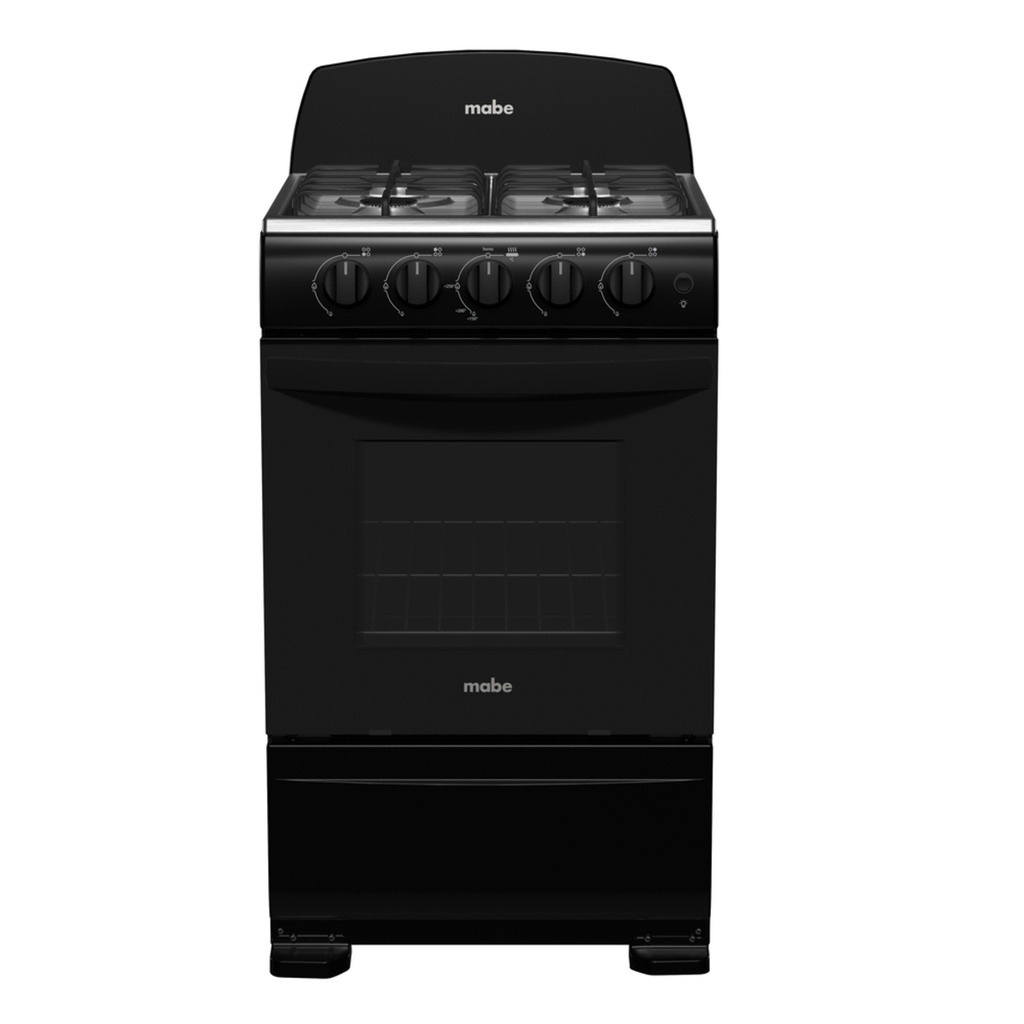 COCINA GAS MABE 51CM NEGRO EMA5105SN1