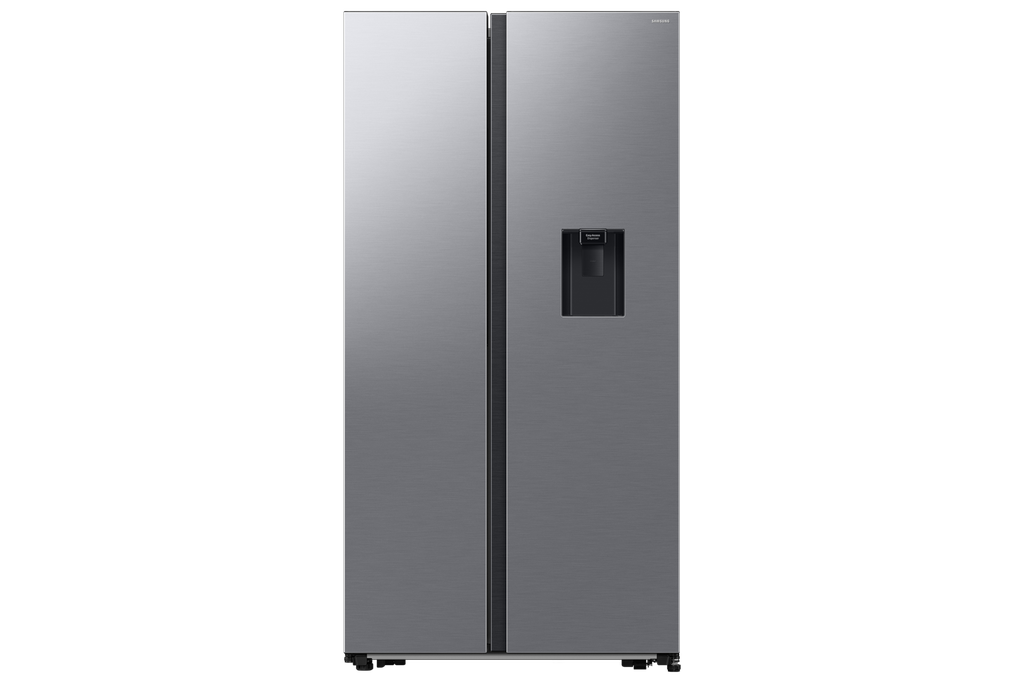 Refrigeradora 20p³ Side by side con dispensador plateada RS57DG4100M9AP