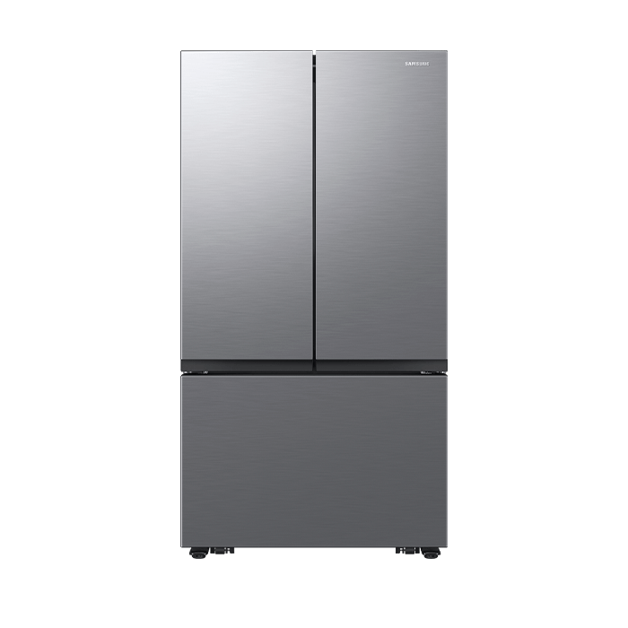 Refrigeradora 32p³ 3 Door sin dispensador Negro Plateado RF32CG5N10S9AP