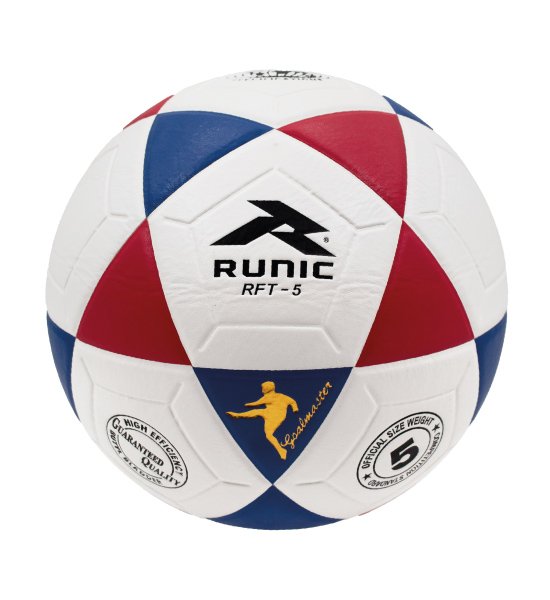 BALON FUTBOL RUNIC N5 WT BL RD