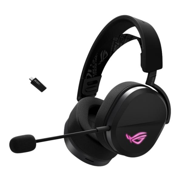 HEADSET GAMING RGB ASUS ROG PELTA ALÁMBRICO USB-C / INALÁMBRICO BLUETOOTH/ 2.4GHZ
