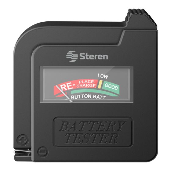 PROBADOR DE BATERIAS Steren UNIVERSAL 903-050