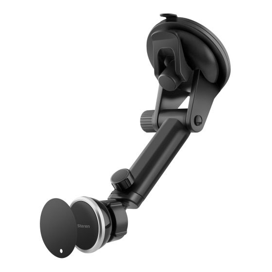SOPORTE MAGNETICO Steren P/CELULAR P/PARABRISAS POD-297