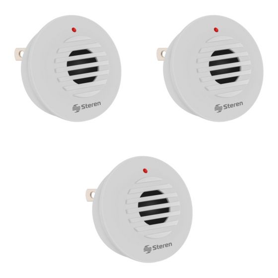 JGO 3 MINI AHUYENTADORES ELEC. DE PLAGAS Steren REPELTRONIC-003