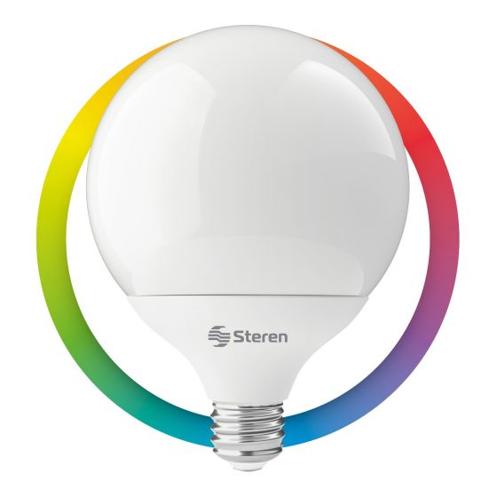 FOCO GLOBO Steren LED 15W WIFI RGB SHOME-122