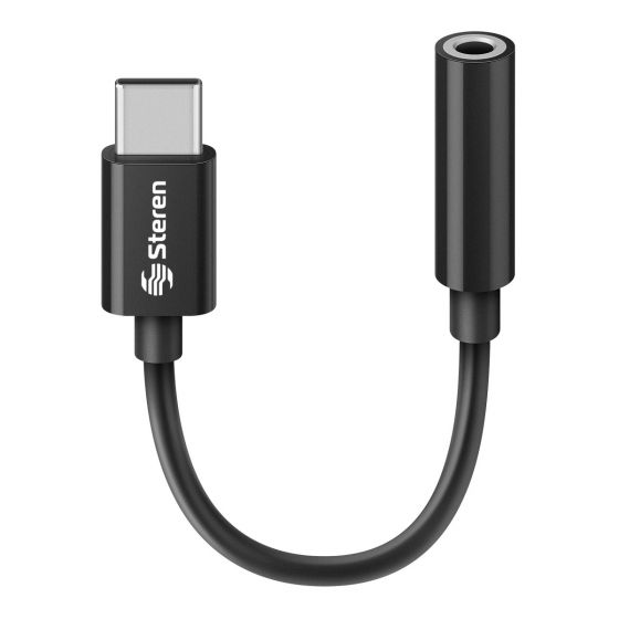ADAPTADOR Steren USB C A JACK 3.6 USB-456