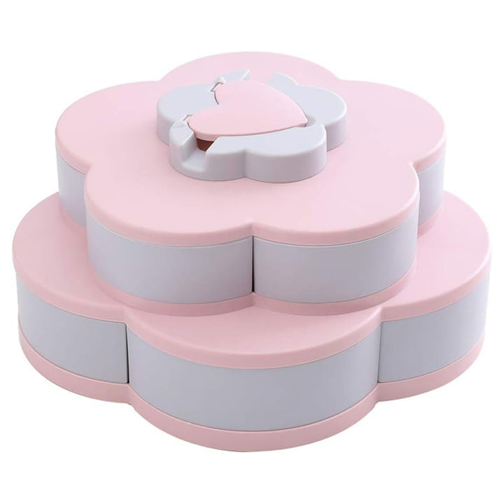 Bandeja Giratoria para Refrigerios rosada-2B2 B08TR