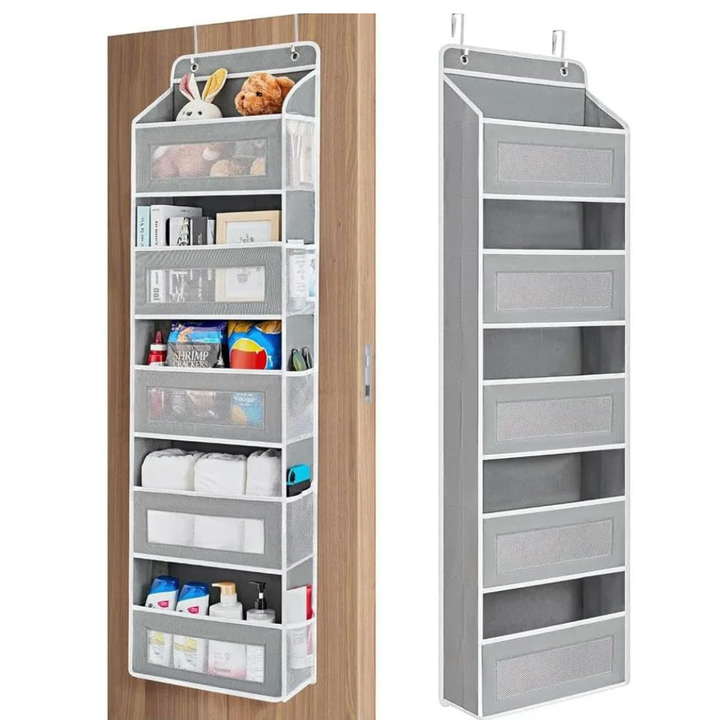Organizador de puerta gris OPGDPG