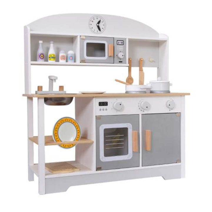 Cocina madera blanca TR128C