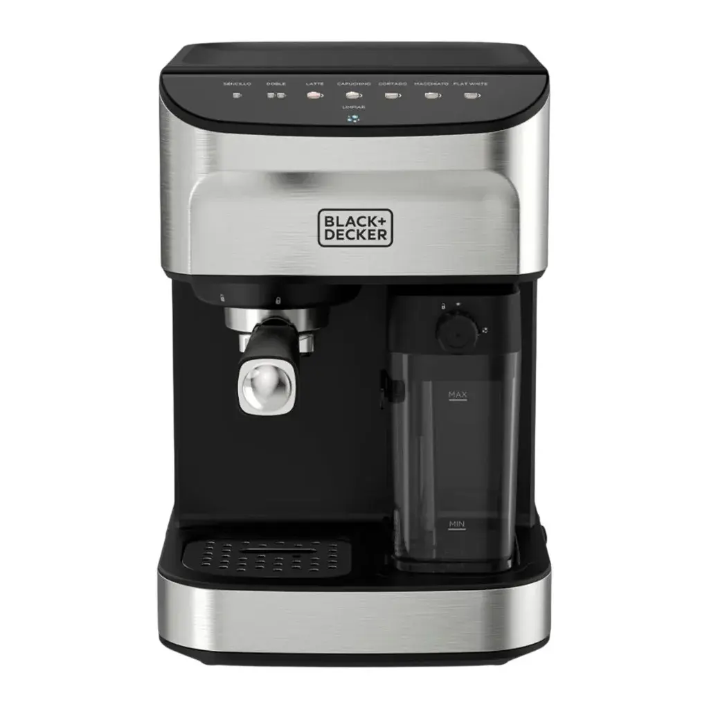 Maquina de Espresso Black & Decker Gustoso Semiautomatica - EM0412-1SDLA