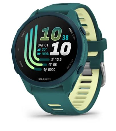 SmartWatch Garmin Forerunner 170 Music 42mm Teal Green/Citron 010-03920-12