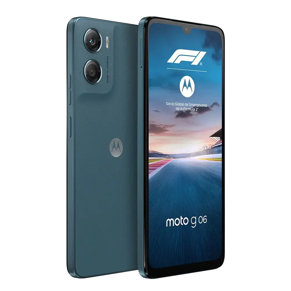 Celular Motorola Moto G06 LTE 256GB 4GB-RAM Azul