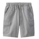 Short cargo gris para niño