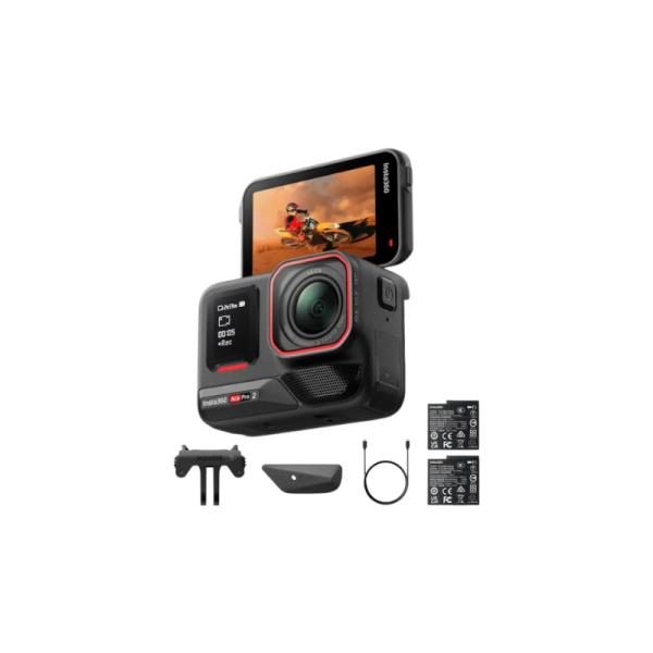 Cámara de acción Insta360 Ace Pro 2, paquete con batería doble