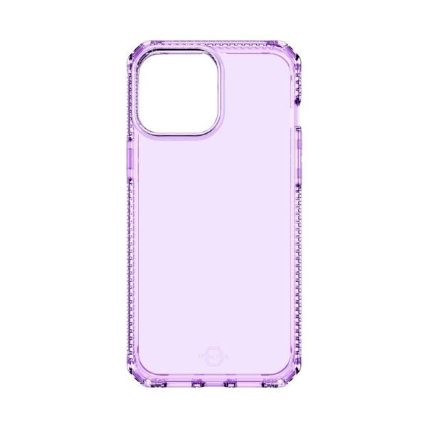 Funda ITSKINS Spectrum Clear para iPhone 13 Pro Max / 12 Pro Max, Lila