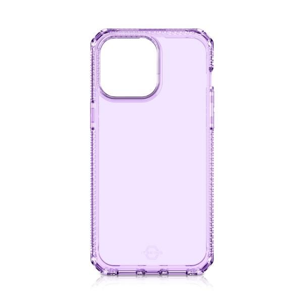 Funda ITSKINS Spectrum R Clear para iPhone 14 / 13, Lila