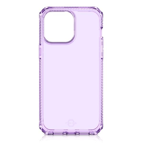 Funda ITSKINS Spectrum R Clear para iPhone 14 Pro Max, Lila
