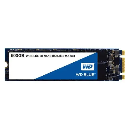 Disco Duro SSD Western Digital Blue 500GB 3D NAND SATA III 6 Gb/s, M.2 2280 WDS500G2B0B