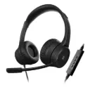 Headset Klip Xtreme KlearCom Alámbrico USB-A Negro KCH-510