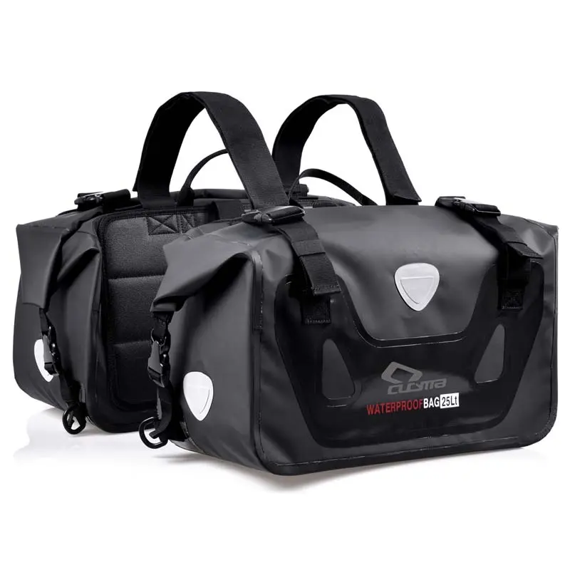 Alforja para Motocicleta Cucyma Impermeable Negra 2-Pack CB-1601-BK