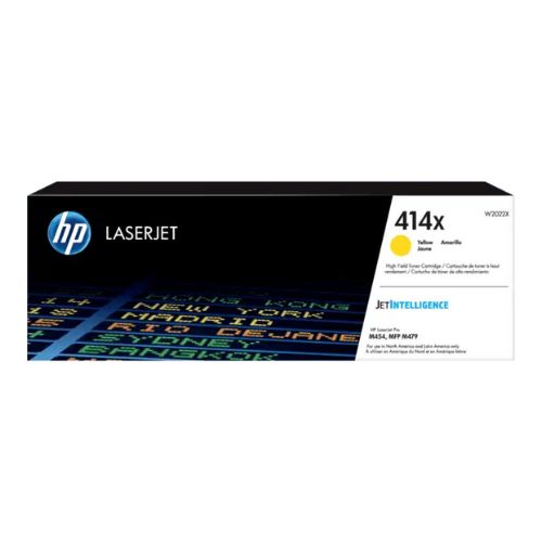 Cartucho de Tóner HP 414X Amarillo W2022X