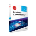LICENCIA ANTIVIRUS BITDEFENDER INTERNET SECURITY 3+2 PC 1 AÑO