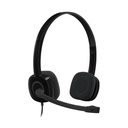Headset Alámbrico Logitech H151 Stereo Negro 981-000587