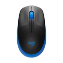 Mouse Inalambrico Logitech M190 Negro con Azul 910-005903