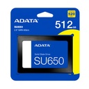 Disco Duro HD Interno Adata 512GB 2.5 Solido ASU650SS-512GT-R