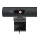 Camara Web Logitech Brio 500 FHD 4MP Negro 960-001412
