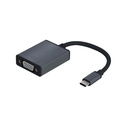 Adaptador Argom Tipo C Macho A VGA Hembra 6 PULG./15 CM ARG-CB-0043