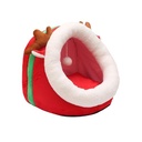 Cama para Mascotas La Gotera de Reno navideño L HP8T6