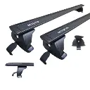 Racks de Carro Status Wingbar RR1210 Techo 135cm 2-Pack Negros RR1210135