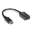 Adaptador StarTech.com Conversor de Video DisplayPort (M) a HDMI (H) 1920x1200 Negro DP2HDMI2