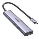 HUB UGREEN CM478 5 EN 1 USB-C 15495