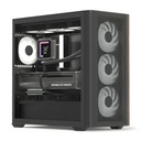CASE RGB AEROCOOL D301A TORRE PEQUEÑA MALLA 1 ABANICO TRASERO Y 3 ABANICOS FRONTALES D301A-G-BK-V2