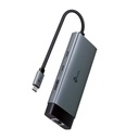 HUB TP LINK UH6120C(UN) USB-C 6 EN 1 3 PUERTOS USB 3.0 1 PUERTO USB-C 1 PUERTO HDMI 1 PUERTO RJ45