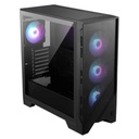 CASE GAMING MSI MAG FORGE 321R AIRFLOW TORRE MEDIA 3 ABANICOS FRONTALES Y 1 ABANICO TRASERO PUERTO USB 3.2 Y USB-C 306-7G23R15-