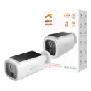 Cámara de Seguridad Inteligente Nexxt Solutions 2K/4MP Exteriores con Panel Solar Blanca NHC-OF30S