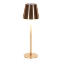 Lámpara de Mesa LED oro rosa