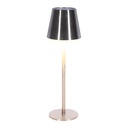 Lámpara de Mesa LED plateada