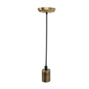 SOCKET HIERRO ANTIQUE E27 1.5M