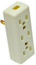 RECEPTACULO C/CLAVIJA TRIPLE A TIERRA 15A.125V. MAR