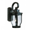 FAROL DE PARED PEQUEÑO ALUMINIO, BRONCE ANTIGUO E26